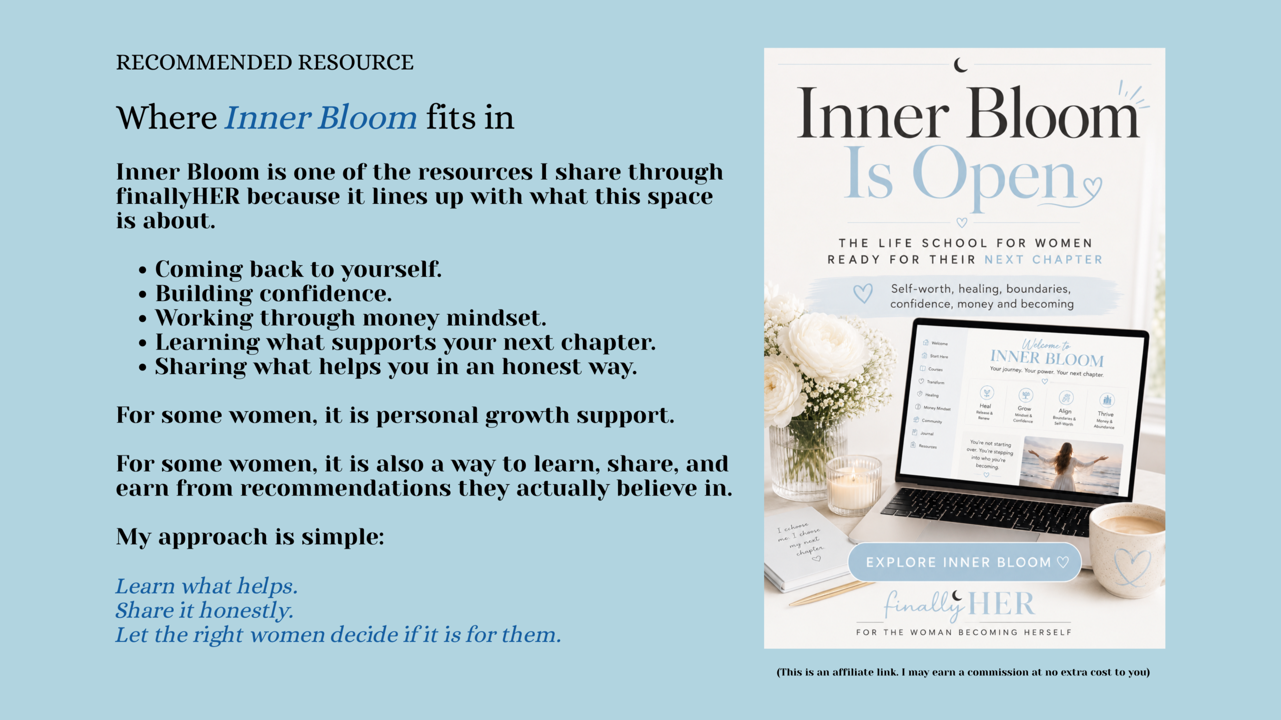 Inner Bloom recommended resource